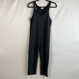 Colsie heather grey soft loungewear jumpsuit, size XS.